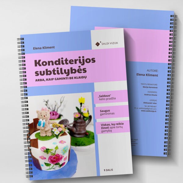 Konditerijos subtilybės arba, kaip gaminti be klaidų (PDF knyga)